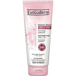 EVOLUDERM SOOTHING PINK CLAY MASK