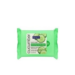 BEAUTY FORMULAS CUCUMBER CLEANS FACE WIPES