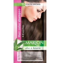 MARION 553 HAIR COLOUR SHAMPOO 53 COFFEE BROWN 40ML